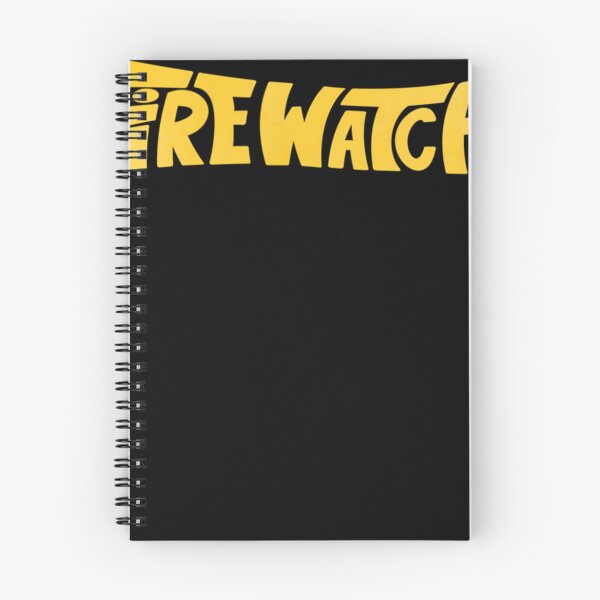 Item preview, Firewatch Name Logo (Yellow) designed and sold by JEANEVERETTFIER.