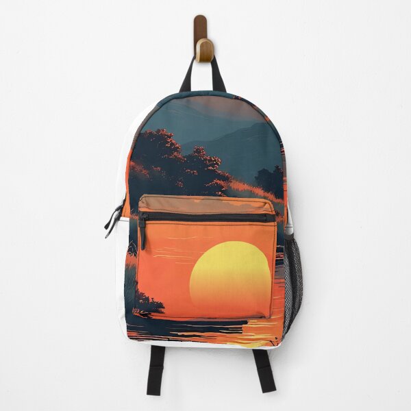 Item preview, Dreamy Sunset Landscape designed and sold by marakaram.