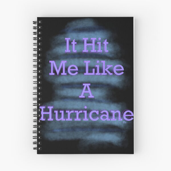 Item preview,  Iprevail It Hit Me Like A Hurricane Lyrics Quote designed and sold by JEANEVERETTFIER.