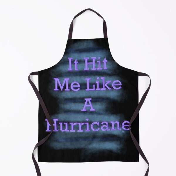 Item preview, Iprevail It Hit Me Like A Hurricane Lyrics Quote designed and sold by JEANEVERETTFIER.