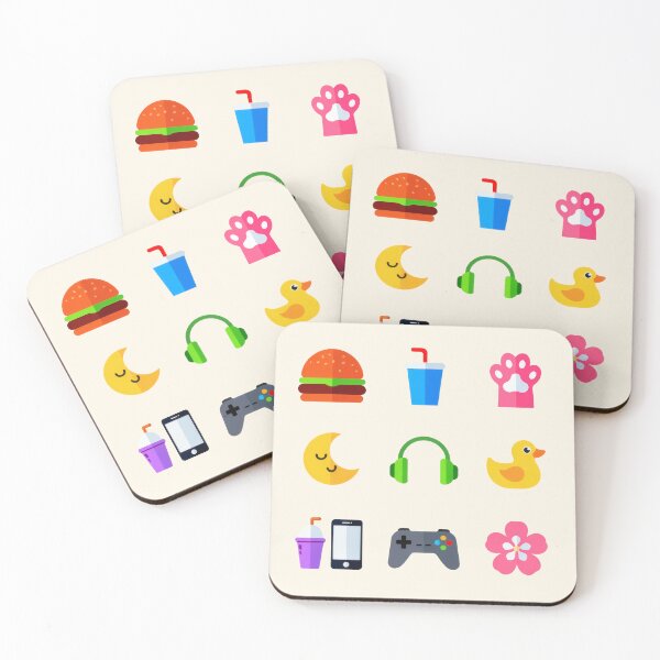 Item preview, Extra Small Colorful Icon Set – Cute Minimal Stickers Pack designed and sold by Ombrya.