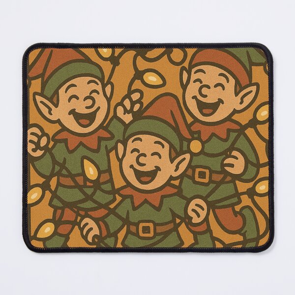 Item preview, Happy Christmas Elves designed and sold by AZTRELIS.