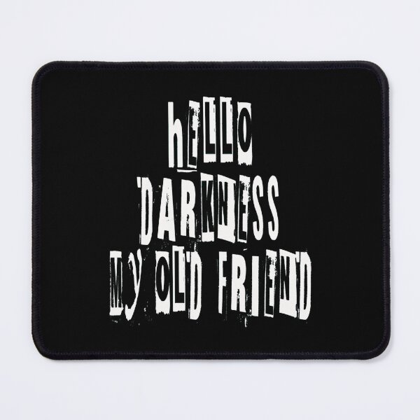 Item preview, Hello darkness my ond friend designed and sold by nirvaango29.