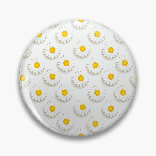 Item preview, Seamless Chamomile Flower Pattern – Cute White and Yellow Floral Design designed and sold by WojcikDesigners.