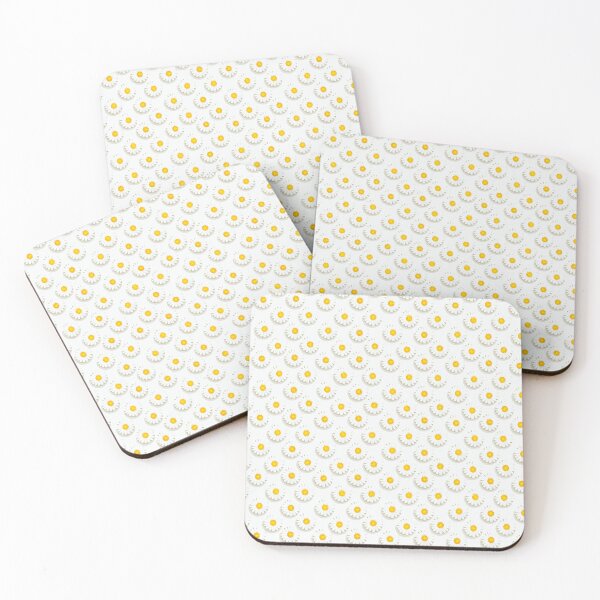 Item preview, Seamless Chamomile Flower Pattern – Cute White and Yellow Floral Design designed and sold by WojcikDesigners.