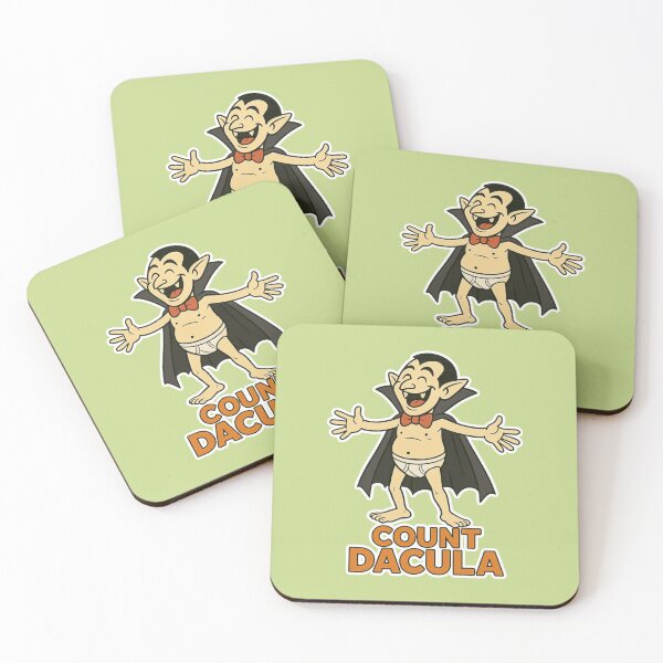 Item preview, Count Dacula – Funny Vampire Cartoon Parody designed and sold by hangmeart.