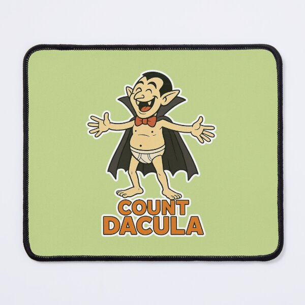 Item preview, Count Dacula – Funny Vampire Cartoon Parody designed and sold by hangmeart.