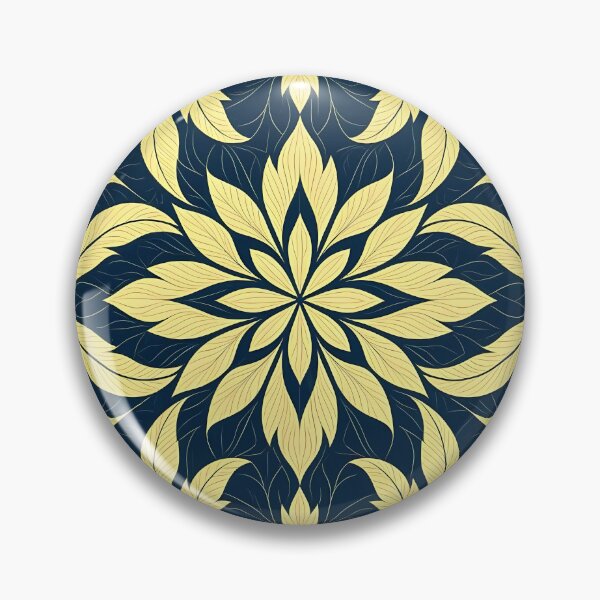 Item preview, Blue, Flowers & Leaves, Abstract Artistic Stylize, Symmetrical Repeated Texture Pattern (image size 8320x12480) designed and sold by Digital-Davinci.