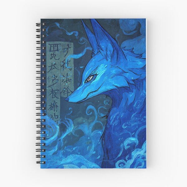 Item preview, The Celestial Blue Kitsune designed and sold by bapupa.