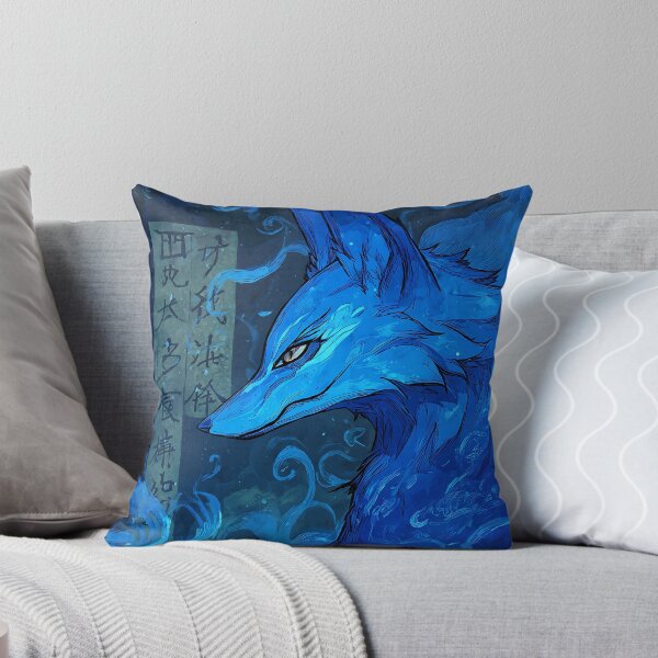 Item preview, The Celestial Blue Kitsune designed and sold by bapupa.