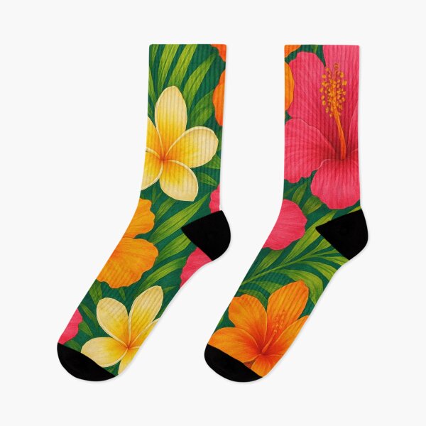 Item preview,  Tropical flower colorful design classic tshirt designed and sold by anandsiva2703.