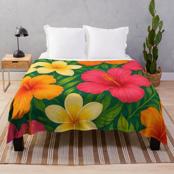 Item preview, Tropical flower colorful design classic tshirt designed and sold by anandsiva2703.