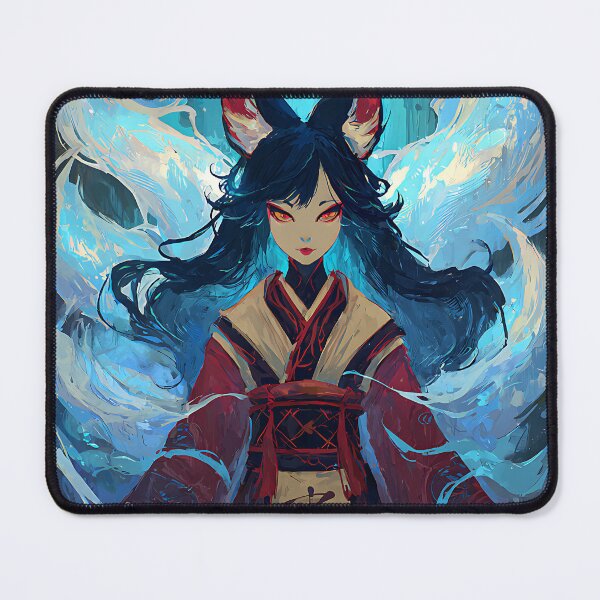 Item preview, Azure Kitsune Fox Spirit designed and sold by bapupa.