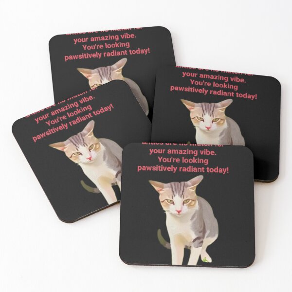 Item preview, Feline Good & Spreading Smiles designed and sold by Viral By Design.