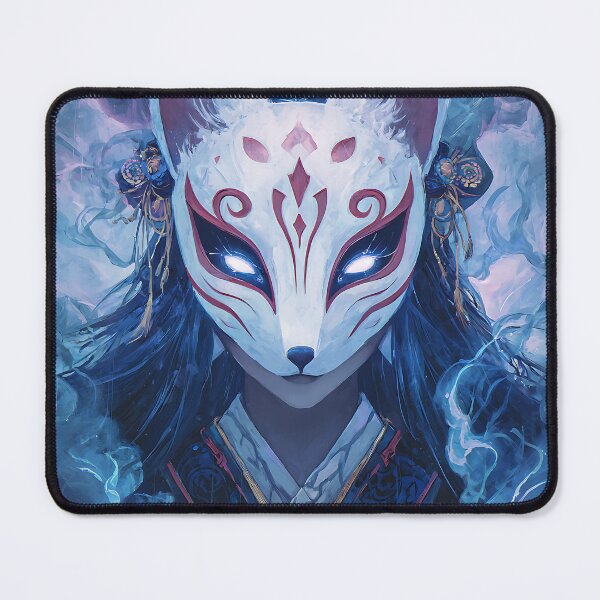 Item preview, Mysterious Japanese Fox Spirit designed and sold by bapupa.