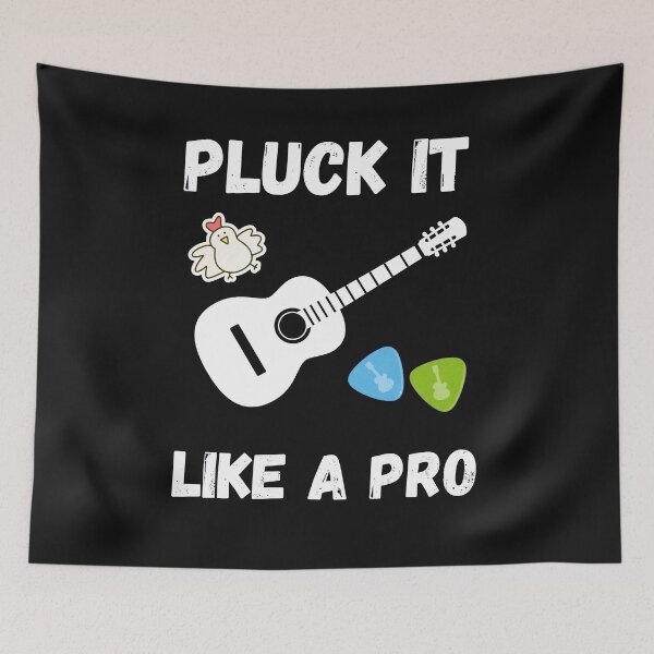 Item preview, PLUCK THE ACOUSTIC GUITAR designed and sold by aledfychan.