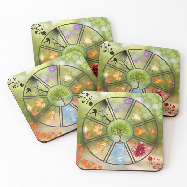 Item preview, Wheel of the year - forest designed and sold by goddesstemple.