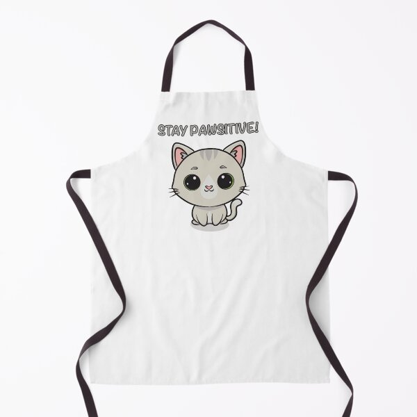 Item preview, Stay Pawsitive Cute Cat Design designed and sold by Elizarfa.