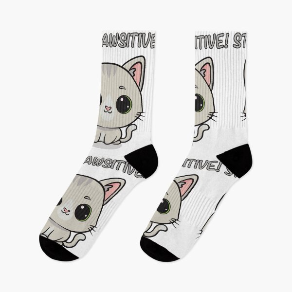 Item preview, Stay Pawsitive Cute Cat Design designed and sold by Elizarfa.