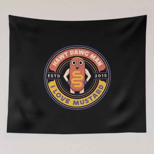 Item preview, Hawt Dawg Man Emblem designed and sold by Lagelantee.