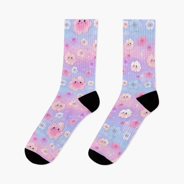 Artikelvorschau, Süßer Sakura-Traum entworfen und verkauft von Kawaii Patterns | Chubby Animals & Cute Ghosts.