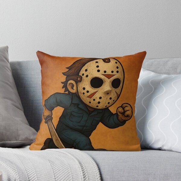 Item preview, Michael Myers Halloween Mask – Chibi Slasher designed and sold by SnapLabDesigns.