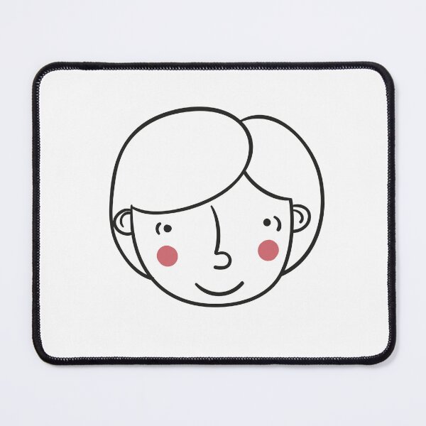 Item preview, smooth bobbed hair designed and sold by AmparoBoyle.