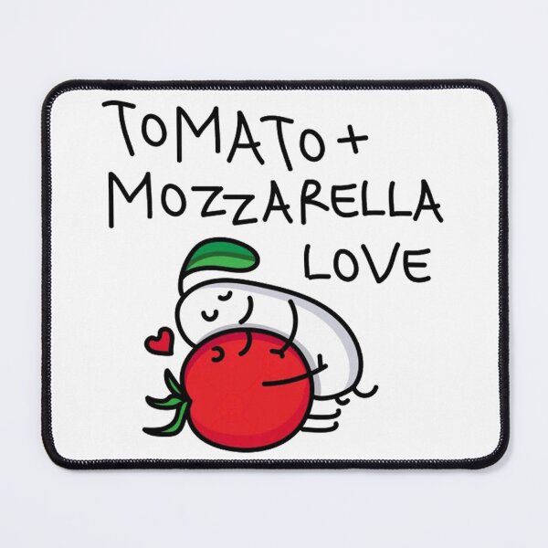Item preview, Tomato and mozzarella couple  designed and sold by peucamones92.