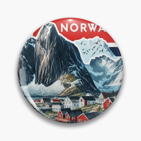 Item preview, Norge Island - Travel Art designed and sold by clarkfraser.