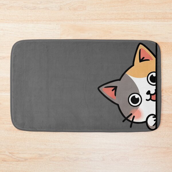 Item preview, Cute Calico Cat Peeking Out designed and sold by AtanichiStore.