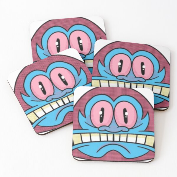 Item preview, Blue Face Monster designed and sold by Tanjaberto.
