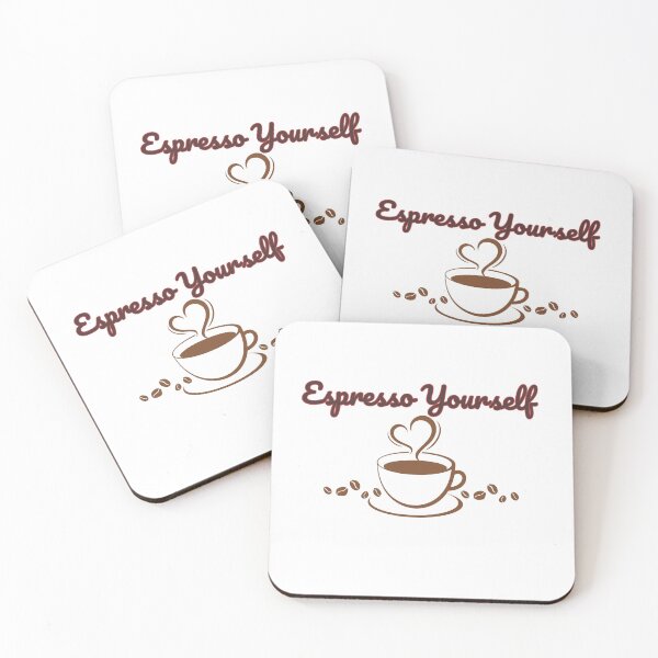 Item preview, Espresso Yourself – Diseño para amantes del café designed and sold by PerfectPrints4You.