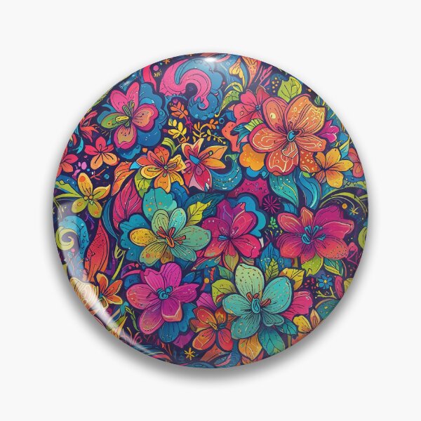 Item preview, Psychedelic Floral designed and sold by CoolPixels.