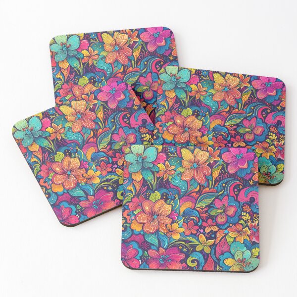 Item preview, Psychedelic Floral designed and sold by CoolPixels.