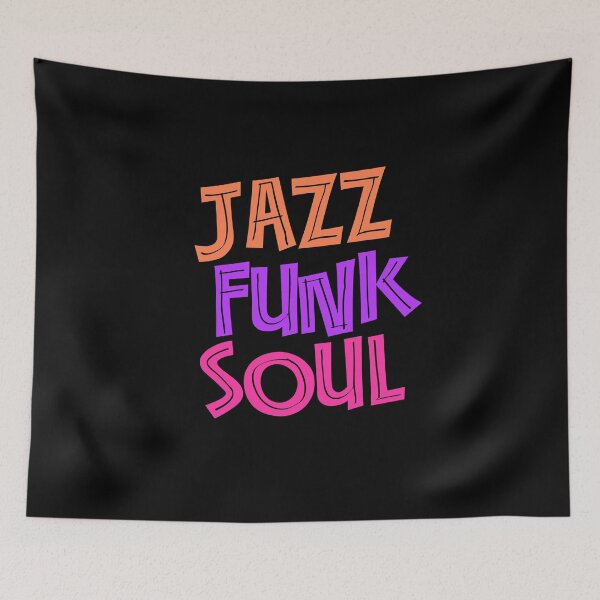 Item preview, Jazz Funk Soul 70s designed and sold by BlackLineWhite.