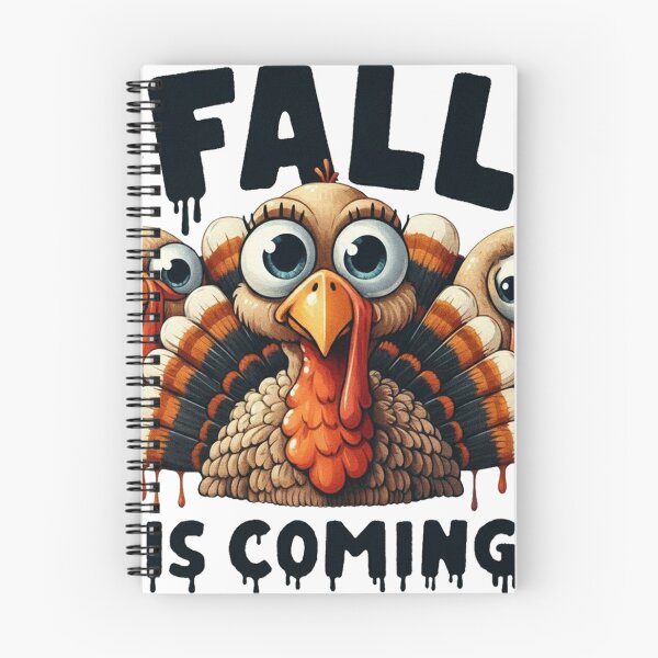 Item preview, Fall is Coming Quirky Turkey designed and sold by clarkfraser.