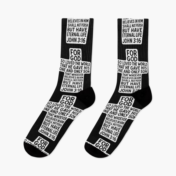 Item preview, John 3:16 For God So Loved The World designed and sold by plushism.