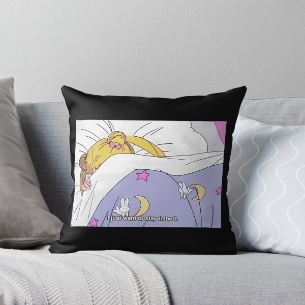 Aperçu de l'œuvre Je veux juste rester au lit - Esthétique de Sailor Moon créée et vendue par wpyhbesvj32.