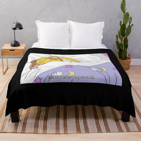 Item preview, I Just Want To Stay In Bed -Sailor Moon Aesthetic designed and sold by wpyhbesvj32.