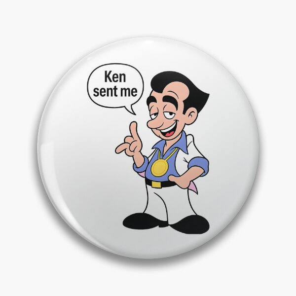 Item preview, Leisure Suit Larry Â€“ Ken Sent Me DOS Retro Game Character designed and sold by ShopPointLessM.