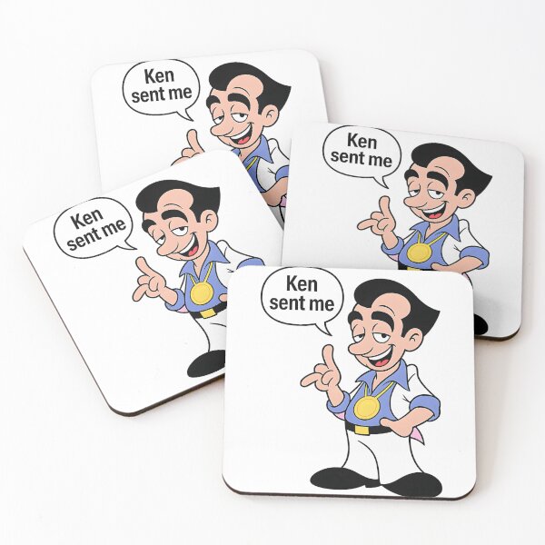 Item preview, Leisure Suit Larry Â€“ Ken Sent Me DOS Retro Game Character designed and sold by ShopPointLessM.
