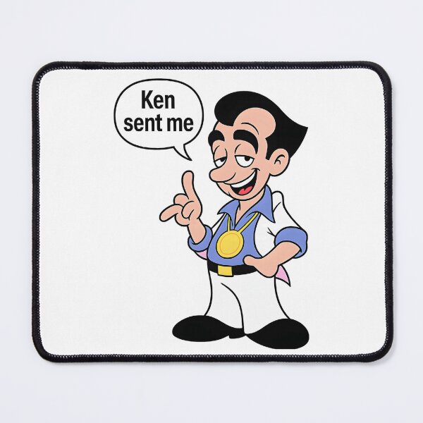 Item preview, Leisure Suit Larry €“ Ken Sent Me DOS Retro Game Character designed and sold by ShopPointLessM.