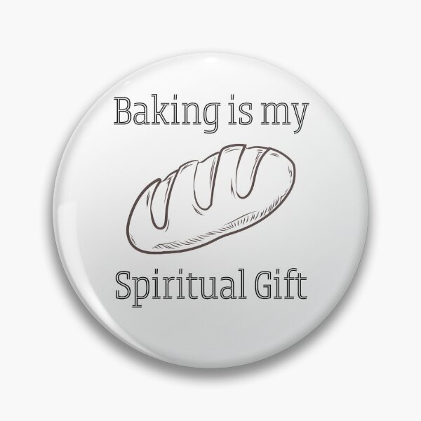 Item preview, Baking Is My Spiritual Gift – Funny Baking Quote for Foodies & Bakers designed and sold by gentpete.