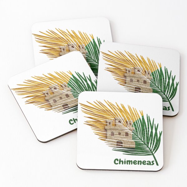 Item preview, Bandera Abstracta de Chimeneas – Diseño en Forma de Pluma designed and sold by ArteJorge48.