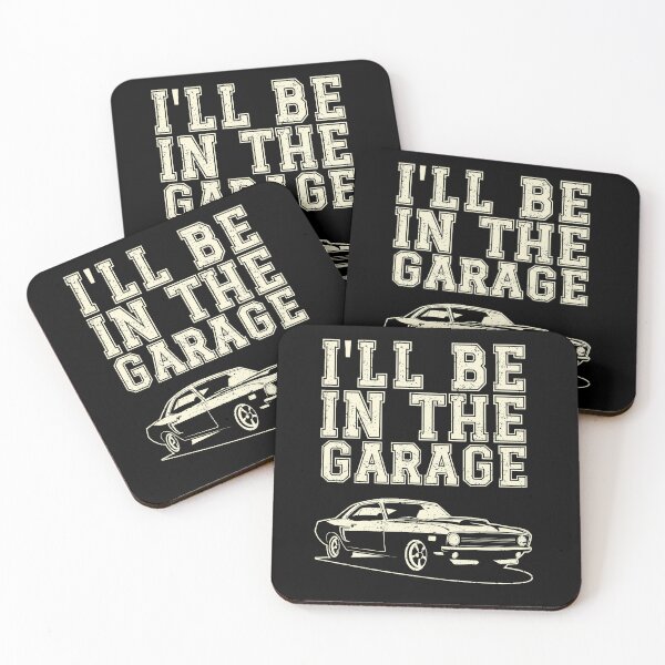 Item preview, You'll find me in the garage. Funny apparel for dad, men,  designed and sold by Boogeyman Bill.