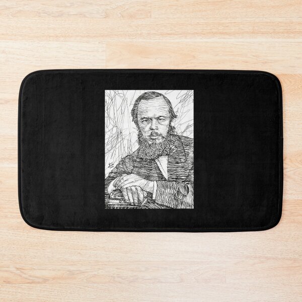 Item preview, Fyodor Dostoevsky - Ink Portrait .2 designed and sold by AliceDelsie.