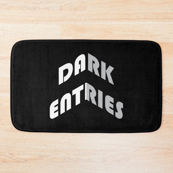 Item preview, Dark Entries – Bauhaus Inspired Typography Design designed and sold by simpledarkwavewisdom.