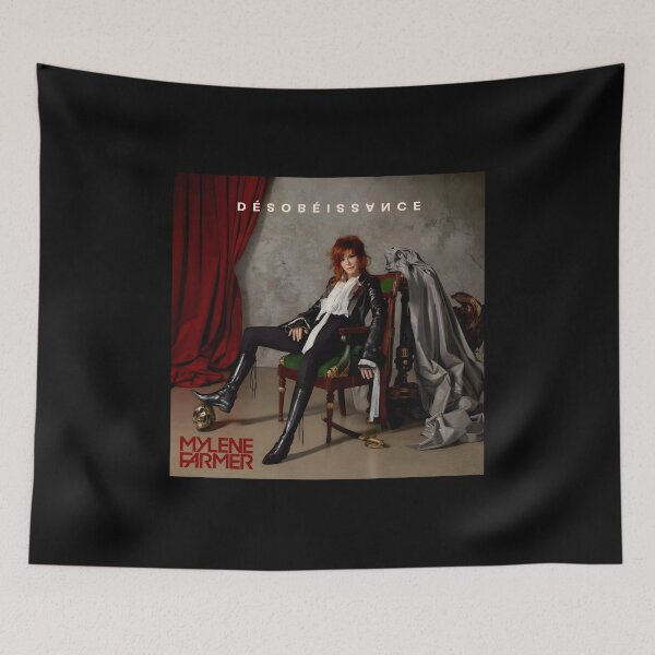 Item preview, Mylène Farmer | Dark Romantic Gothic Art Portrait designed and sold by fintantalonet.