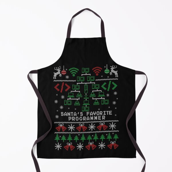 Item preview, Santa's Favourite Programmer Software Developer Christmas designed and sold by Nerd Shizzle.