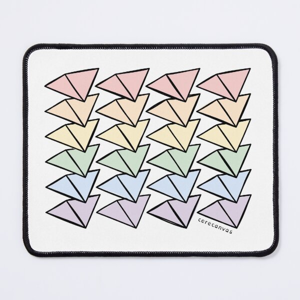 Item preview, Rainbow Pyramid Flowers designed and sold by cerecanvas.